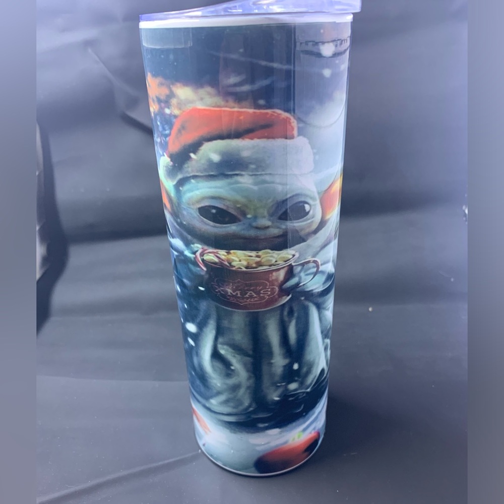 Baby Yoda tumbler